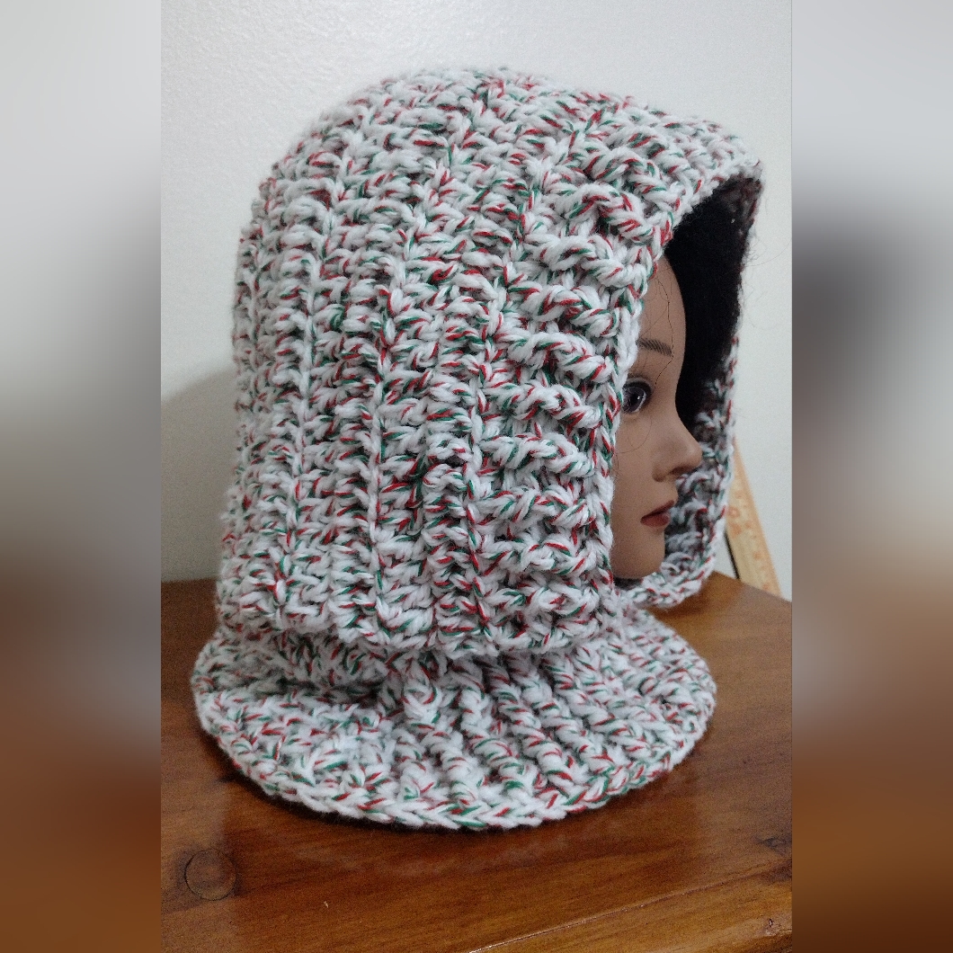 Handmade Crochet Hoodie/ Balaclava/ Hat